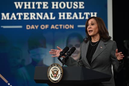 US Vice President Kamala Harris