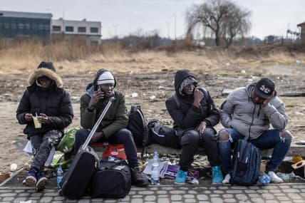 African refugees in Ukraine