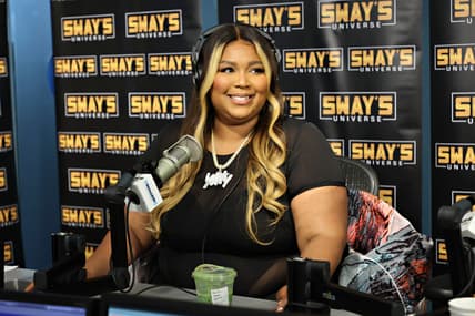 Lizzo Visits The SiriusXM Studios In New York City