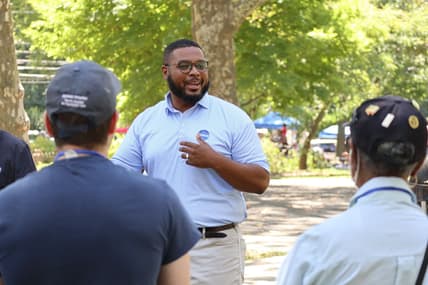 Pennsylvania lieutenant governor candidate Austin Davis