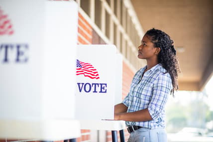 voting booth, theGrio.com
