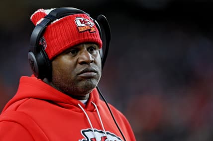 Offensive coordinator Eric Bieniemy
