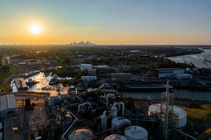 Oil Fields And Refineries Operate In Texas