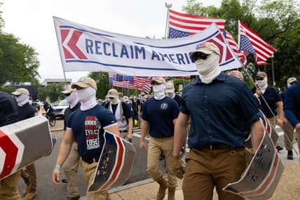 Patriot Front, Trump shooting, theGrio.com