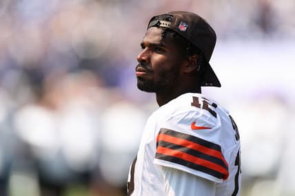 Shedeur Sanders on the sidelines