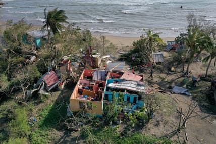 Hurricane Hits Jamaica Hard