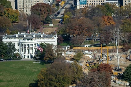 Construction, White House, national security threat, thegrio.com