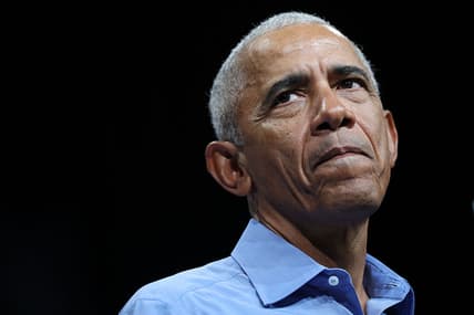 Former President Obama Campaigns With New Jersey And Virginia Democratic Gubernatorial Candidates Ahead Of Elections On Tuesday