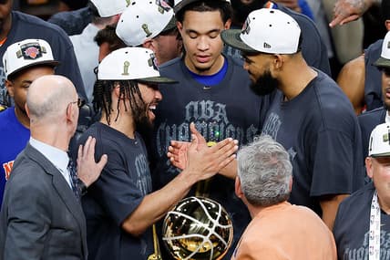 Jalen Brunson, Karl-Anthony Towns, New York Knicks, NBA Finals, NBA championship, Black culture, sports, Jordyn Woods, thegrio