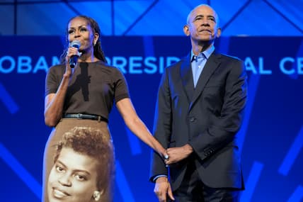 Michelle Obama Skirt, Obama Presidential Center, Michelle Obama mom, Michelle Obama mother, Marian Robinson theGrio.com