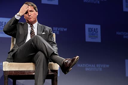 Fox News Host Tucker Carlson Appears At National Review Ideas Summit