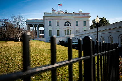 President Trump Spends Weekend At The White House