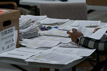 Georgia Election Officials Continue Ballot Counting