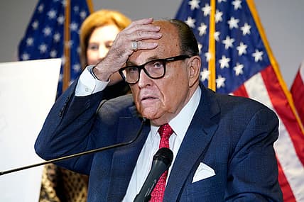 Former New York Mayor Rudy Giuliani