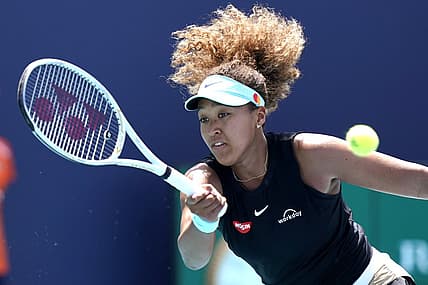 Tennis player Naomi Osaka of Japan
