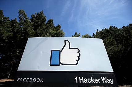 Facebook sign logo XCheck thegrio.com