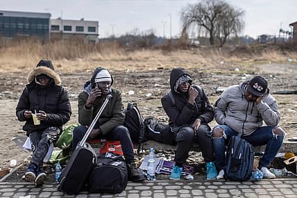African refugees in Ukraine