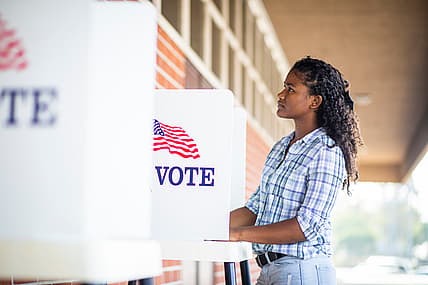 voting booth, theGrio.com
