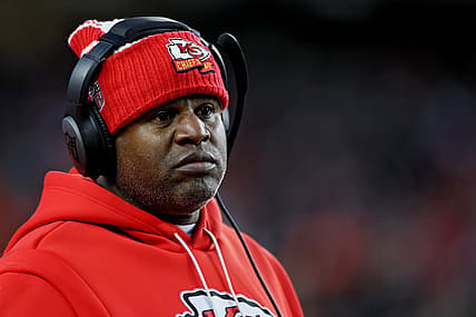 Offensive coordinator Eric Bieniemy