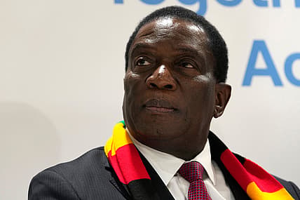 Zimbabwe's President Emmerson Mnangagwa