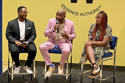 2024 ESSENCE Festival Of Culture, 2024 ESSENCE Festival, 2024 ESSENCE Fest, Eseence Fest, Essence Festival, Essence Authors Stage, Essence Fest Authors, Black authors at Essence Fest, Black authors, Collective Curates, Black writers, Black people in publishing, Black book influencers, Black books, Black readers, Black novelists, Roxane Gay, Michael Harriot, Jay Ellis book, theGrio.com