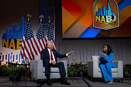 Donald Trump, Rachel Scott, NABJ, Black journalist, theGrio.com