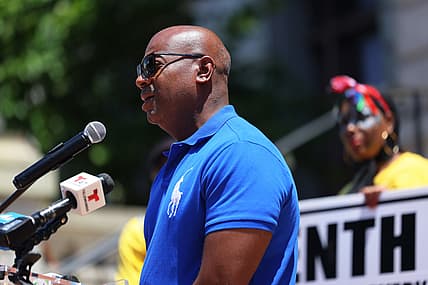 Ras baraka arrest, ras baraka ICE, New jersey mayor arrested, Newark mayor arrested theGrio.com