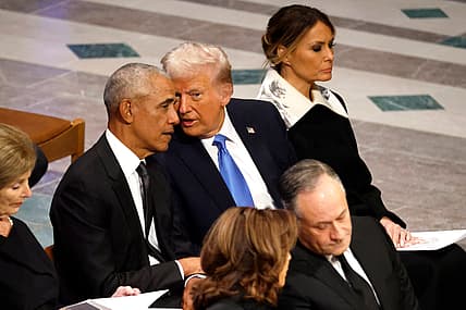 trump, obama, trump obama presidential center, Obama foundation response to trump, trump criticizes obama theGrio.com