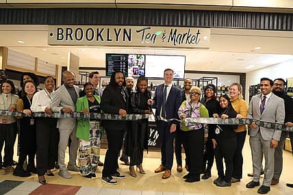 Brooklyn Tea, Brooklyn Tea JFK, Brooklyn Tea & market, Black owned brands JFK, Jamila and Alfonso Wright theGrio.com