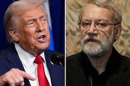 trump Ali Larijani US iran thegrio.com