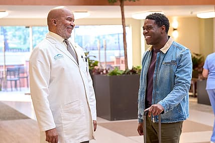 ST. DENIS MEDICAL -- "Nod and Agree" Episode 211 -- Pictured: Sam Richardson as Michael --