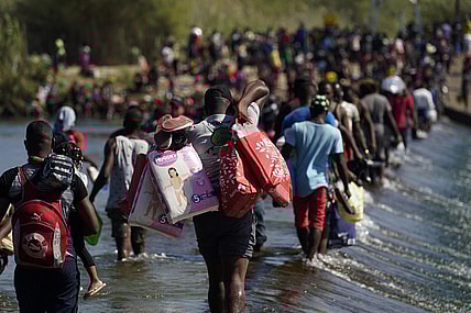 Haitian migrants U.S. - Mexico Border, theGrio.com