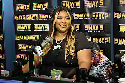 Lizzo Visits The SiriusXM Studios In New York City