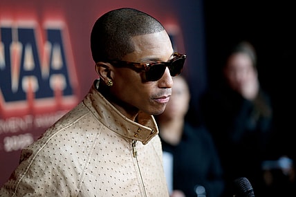 Pharrell Williams politcs, Pharrell Williams DEI, Pharrell Williams speech, Pharrell Williams Shoe of the Year award theGrio.com