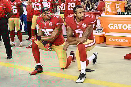 Colin Kaepernick, Colin Kaepernick taking the knee, TheGrio.com
