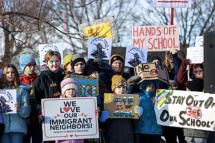 Minneapolis Schools, Minnesota Schools, ICE, Renee Good, Protests