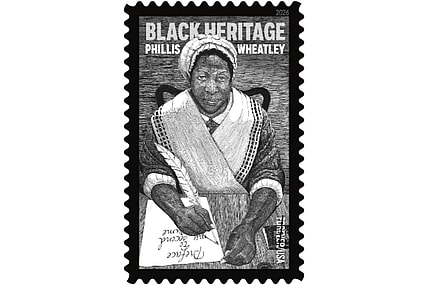 USPS Phillis Wheatley stamp