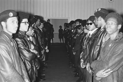 Members of the Black Panther Party in 1969