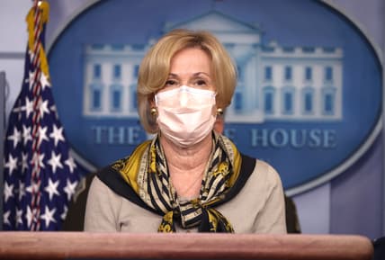 Members Of Coronavirus Task Force Hold A Briefing At The White House
