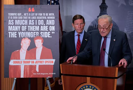 Chuck Schumer, Jeffrey Epstein, theGrio.com