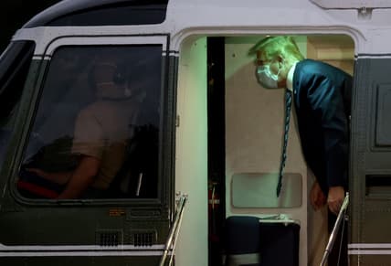 President Trump COVID-19 military thegrio.com