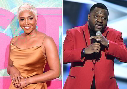 Tiffany Haddish and Aries Spears (Getty)