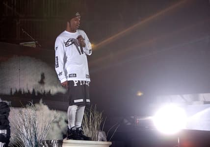 A$AP Rocky Opens Rihanna's "Diamonds" World Tour - New York, NY