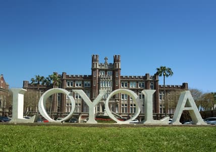 Loyola University in New Orleans.