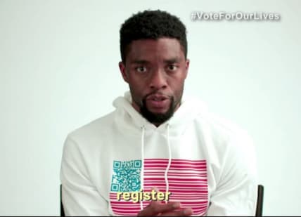 Chadwick Boseman stars in #VoteForOurLives video thegrio.com