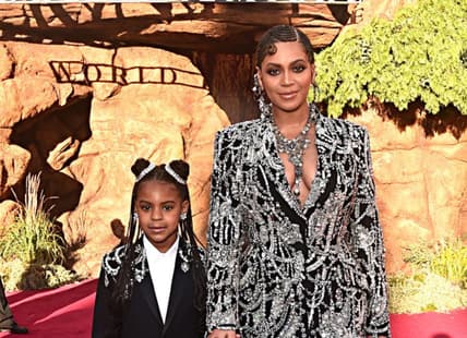 Blue Ivy Carter (L) and Beyonce Knowles-Carter thegrio
