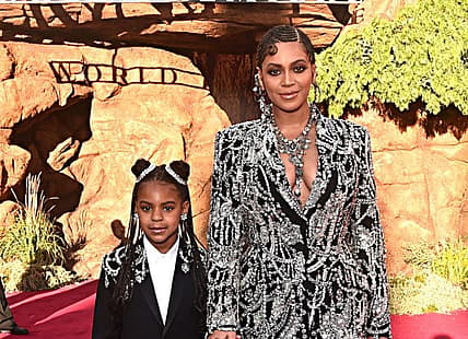 Blue Ivy Carter (L) and Beyonce Knowles-Carter thegrio