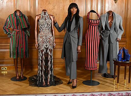 Naomi Campbell, Ice Cold: An Exhibition of Hip-Hop Jewelry, Tremaine Emory, Denim Tears, Micheal Strahan, Flavor Flav, Skai Jackson, Cantu, Oprah Winfrey, GLAAD Awards, Black style, Black fashion, theGrio.com