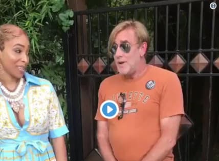 White man interupts Black woman's photo shoot thegrio.com