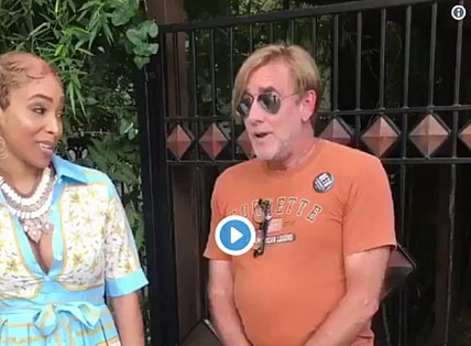 White man interupts Black woman's photo shoot thegrio.com